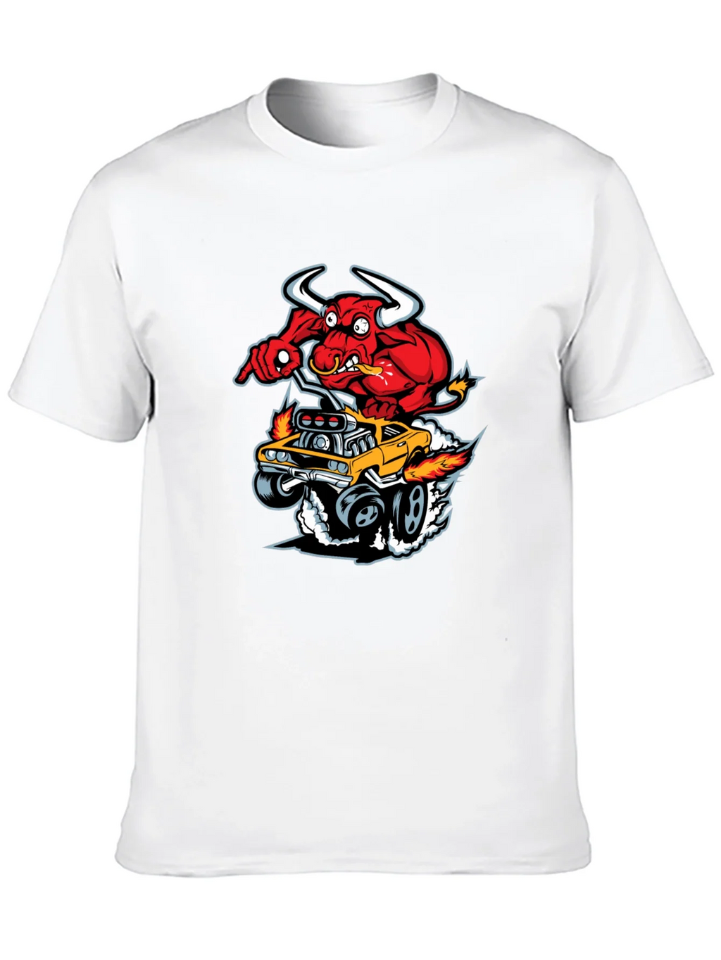 Red Devil Hot Rod T-Shirt - Mens Graphic Tee product image 9