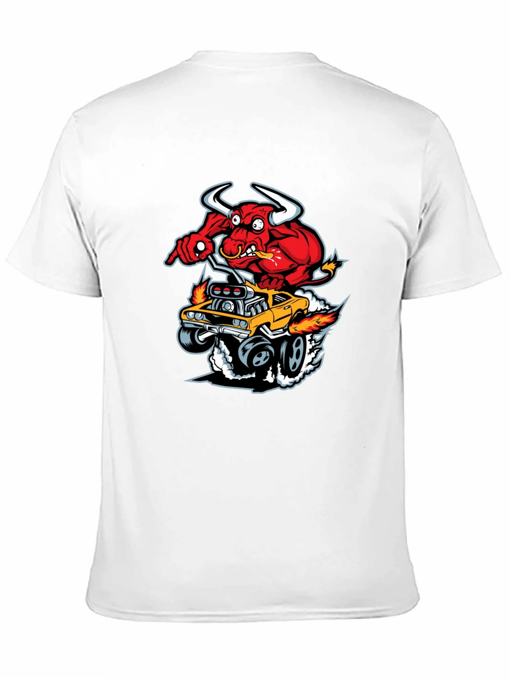 Red Devil Hot Rod T-Shirt - Mens Graphic Tee product image 10
