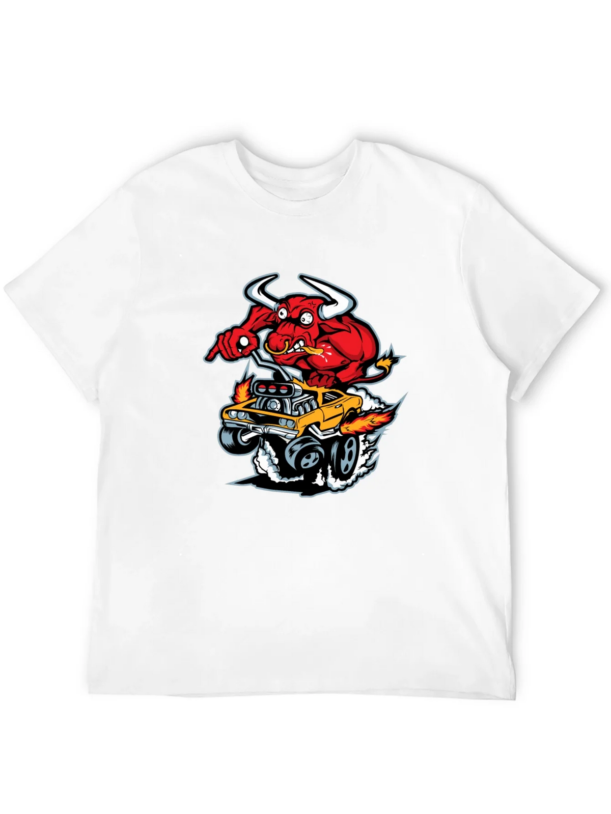 Red Devil Hot Rod T-Shirt - Mens Graphic Tee product image 11