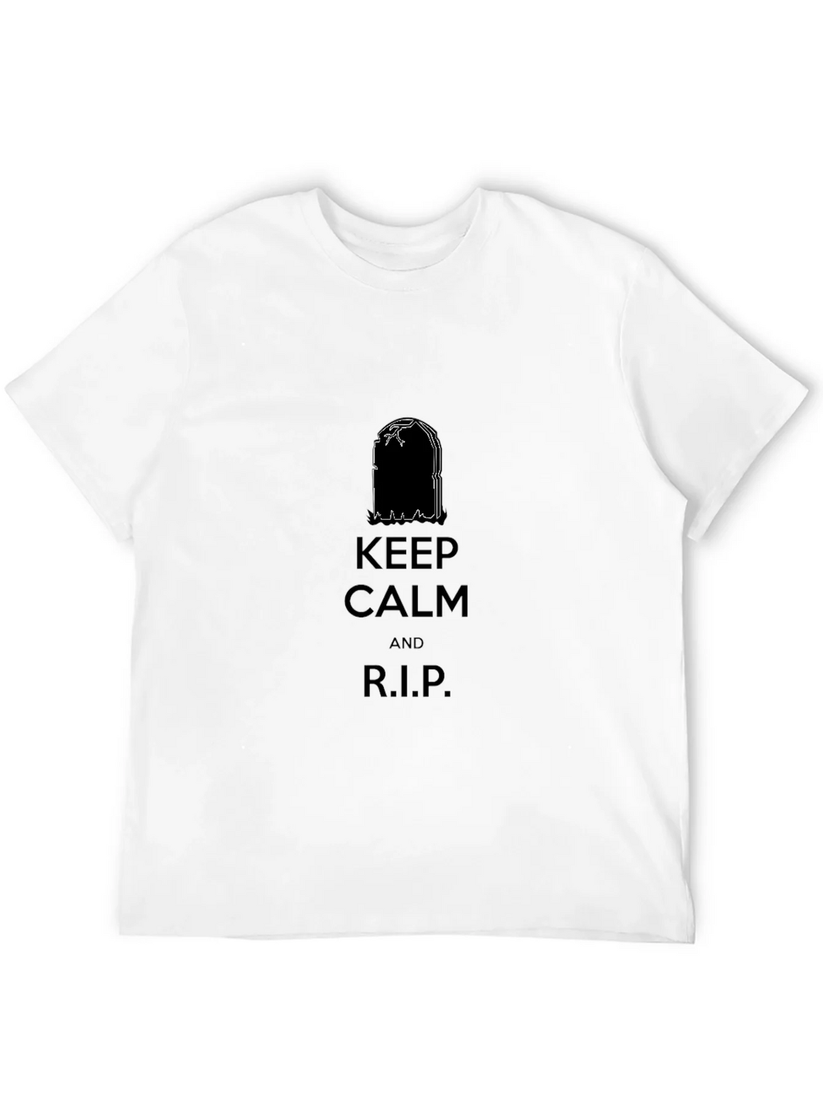 Keep Calm and R.I.P. Black T-Shirt product image 11