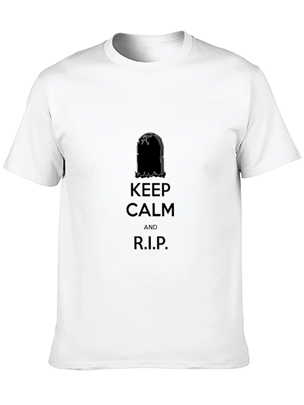 Keep Calm and R.I.P. Black T-Shirt product image 9