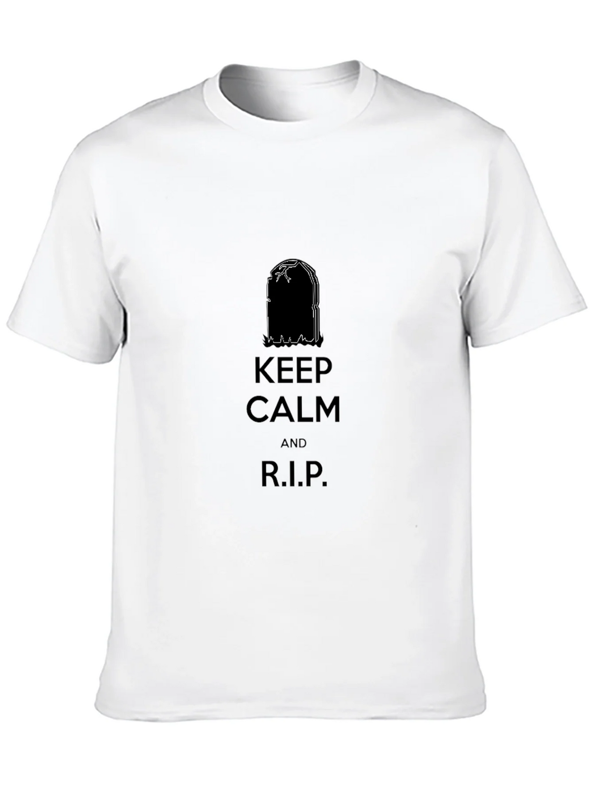 Keep Calm and R.I.P. Black T-Shirt product image 9