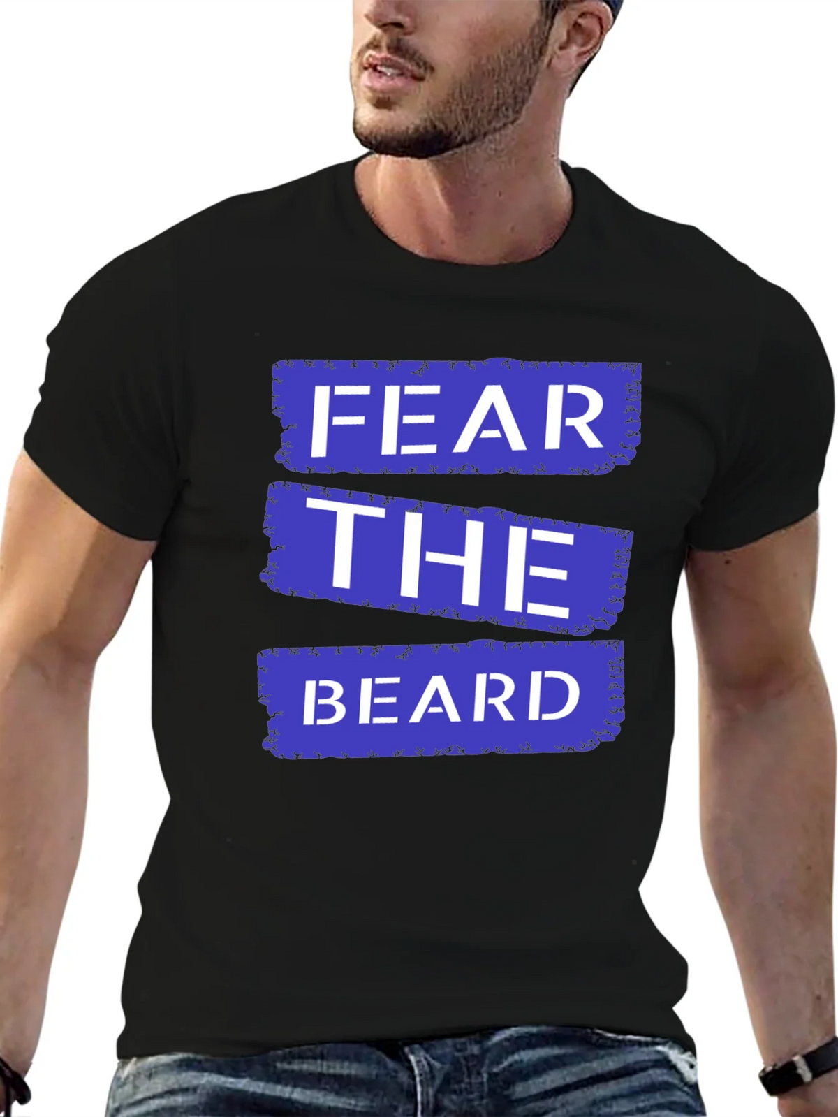 Fear The Beard T-Shirt - Funny Graphic Tee product image 6