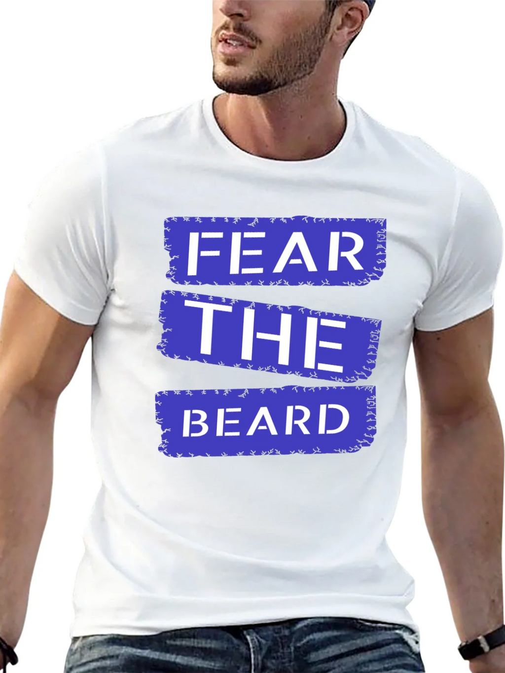 Fear The Beard T-Shirt - Funny Graphic Tee product image 12