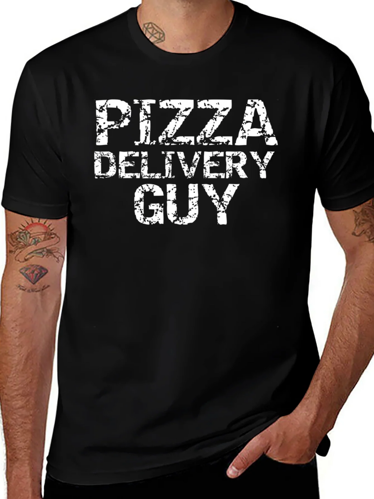 Pizza Delivery Guy T-Shirt - Funny Food Service Apparel product image 1