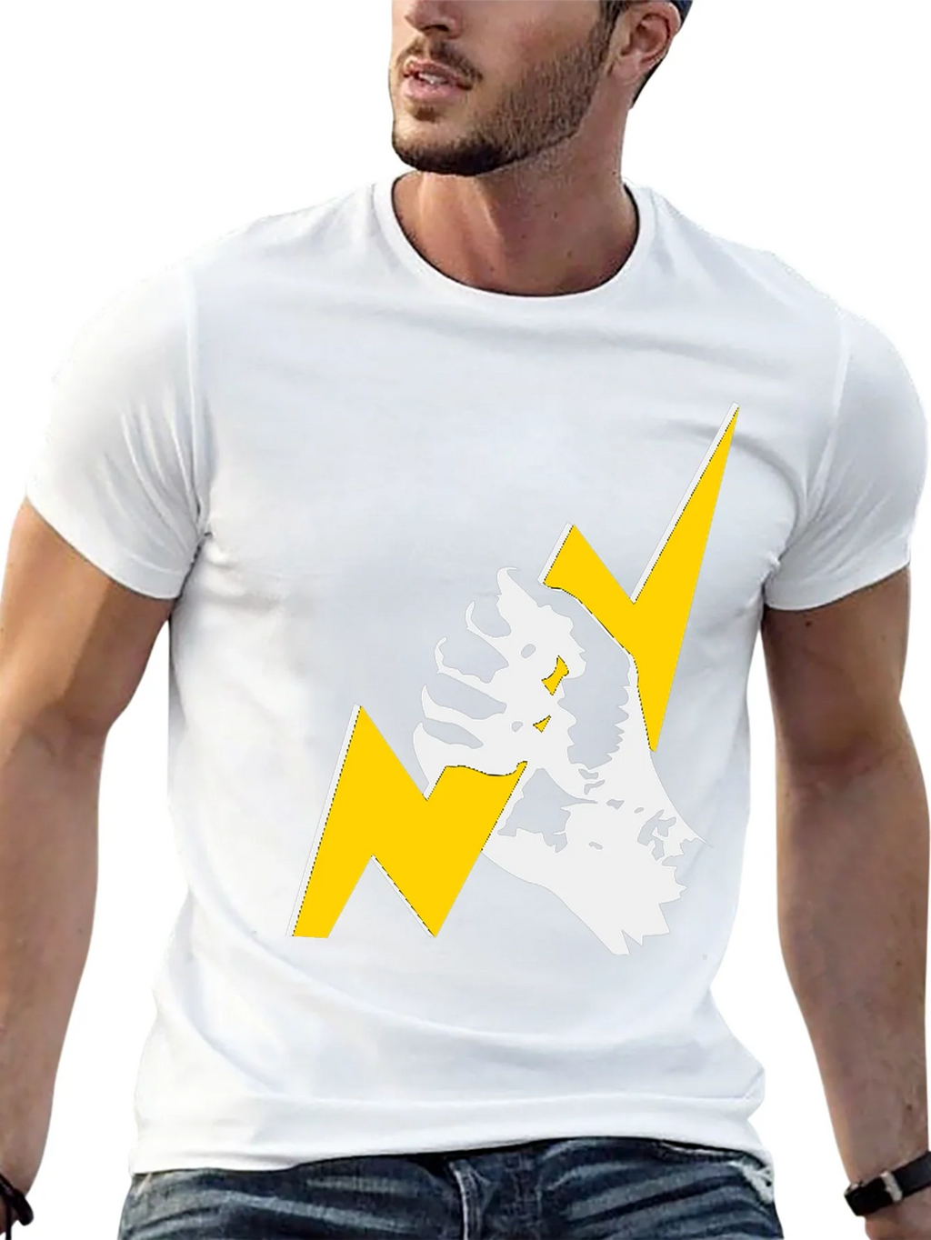 Lightning Bolt Graphic Tee - Bold Streetwear Style product image 12