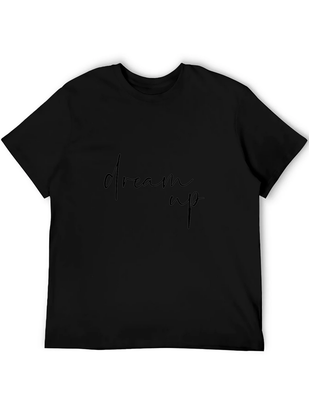 Dream Up Black Graphic Tee - Trendy Casual Wear product image 5