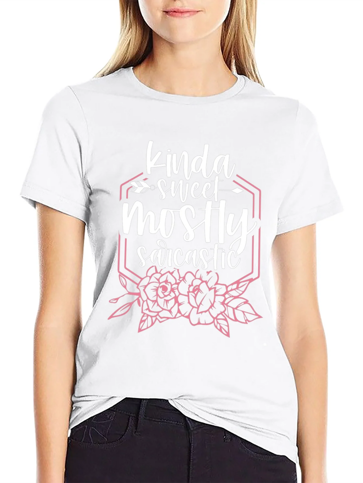Kinda Sweet Mostly Sarcastic Graphic T-Shirt product image 8