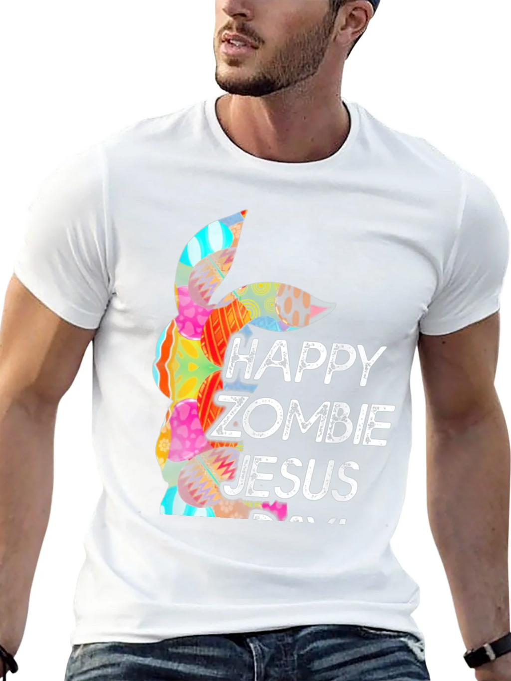 Happy Zombie Jesus Day T-Shirt product image 12