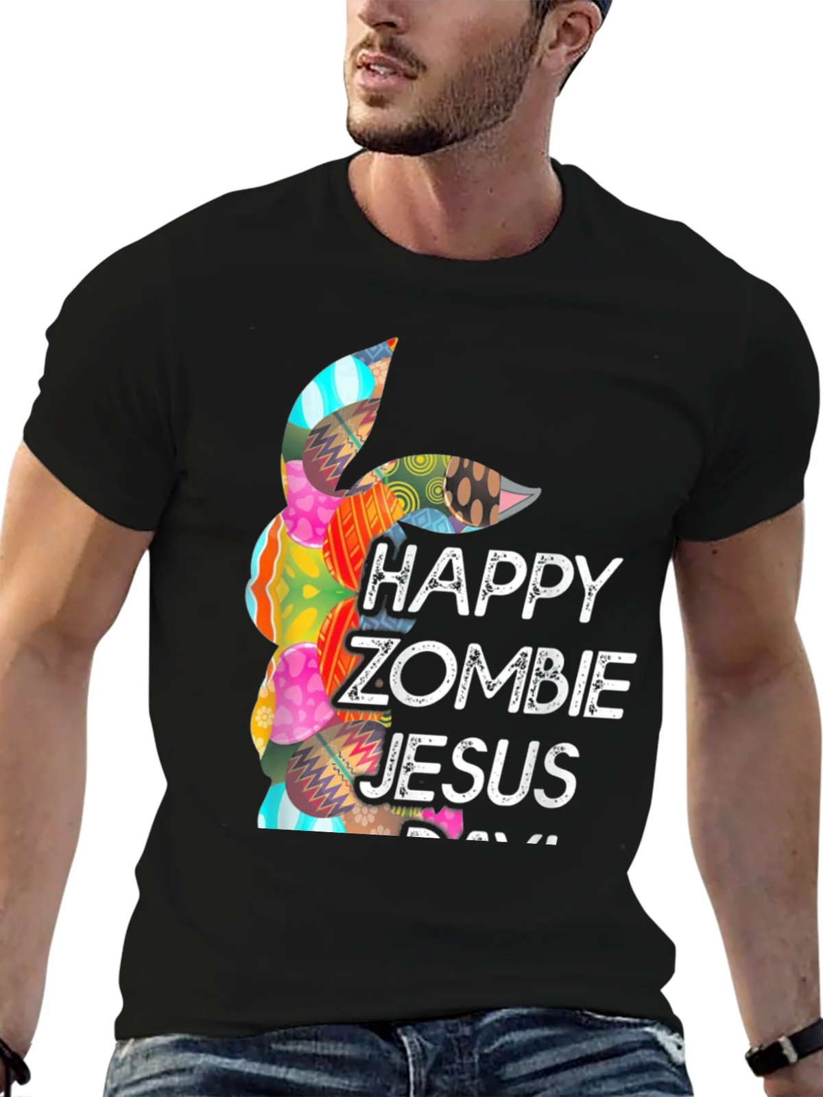 Happy Zombie Jesus Day T-Shirt product image 6