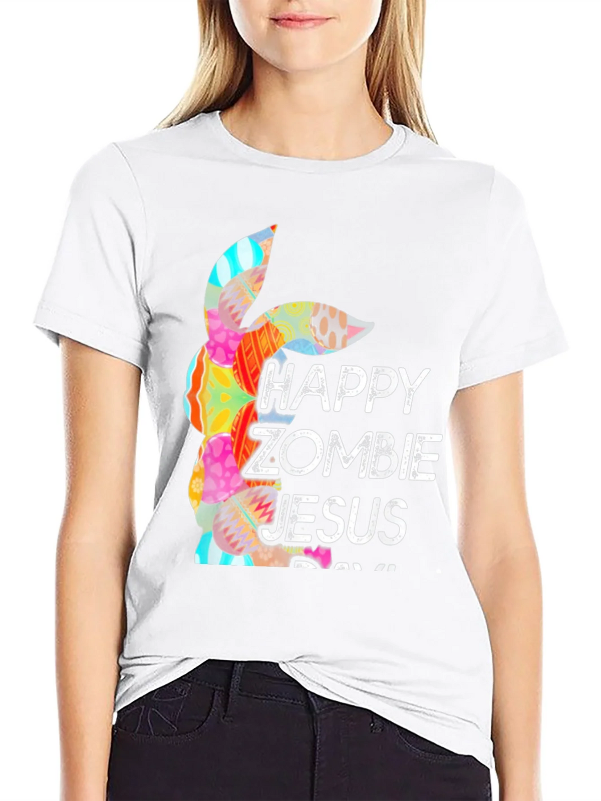 Happy Zombie Jesus Day T-Shirt product image 8
