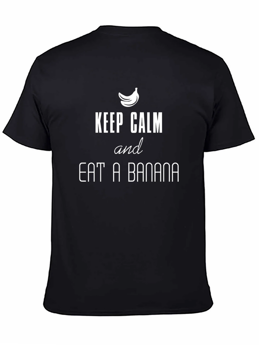 Keep Calm and Eat a Banana T-Shirt - Novelty Graphic Tee product image 4