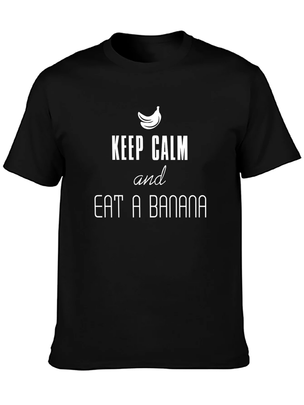Keep Calm and Eat a Banana T-Shirt - Novelty Graphic Tee product image 3