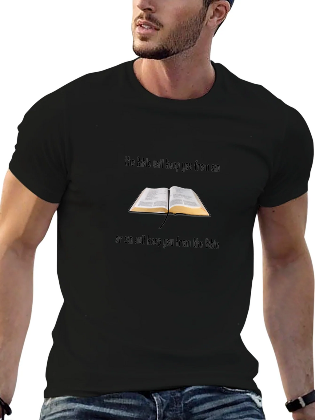 Bible Graphic T-Shirt - Faith Inspired Apparel product image 6