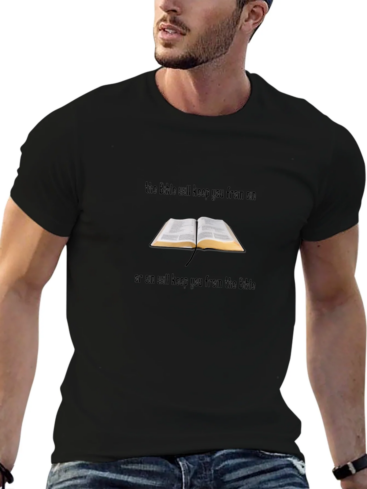 Bible Graphic T-Shirt - Faith Inspired Apparel product image 6