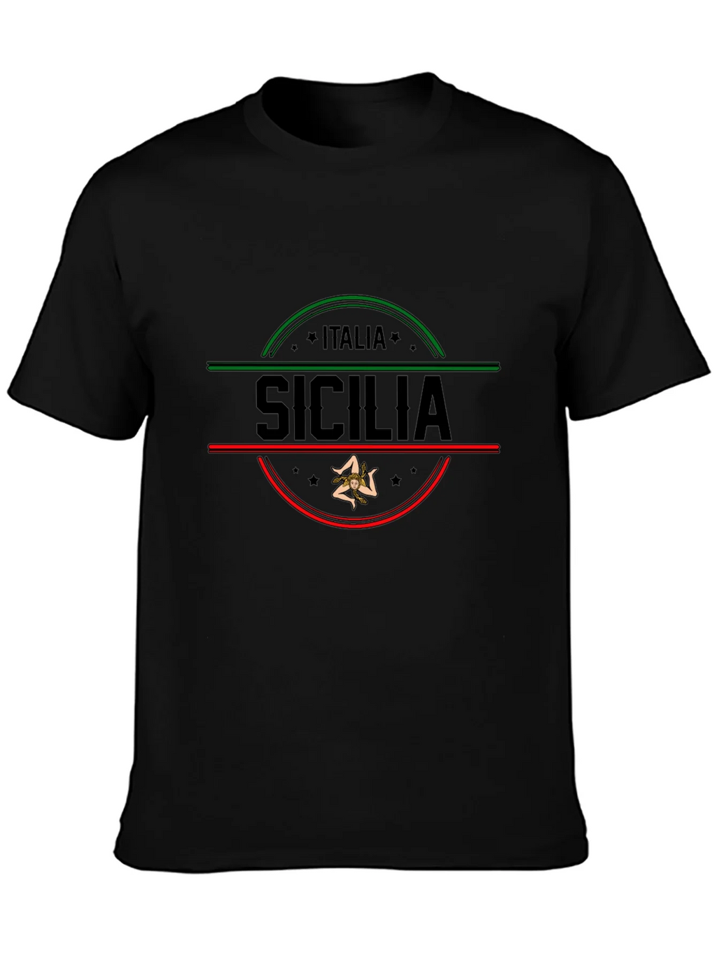 Sicilia Italia T-Shirt Mens Graphic Tee product image 3