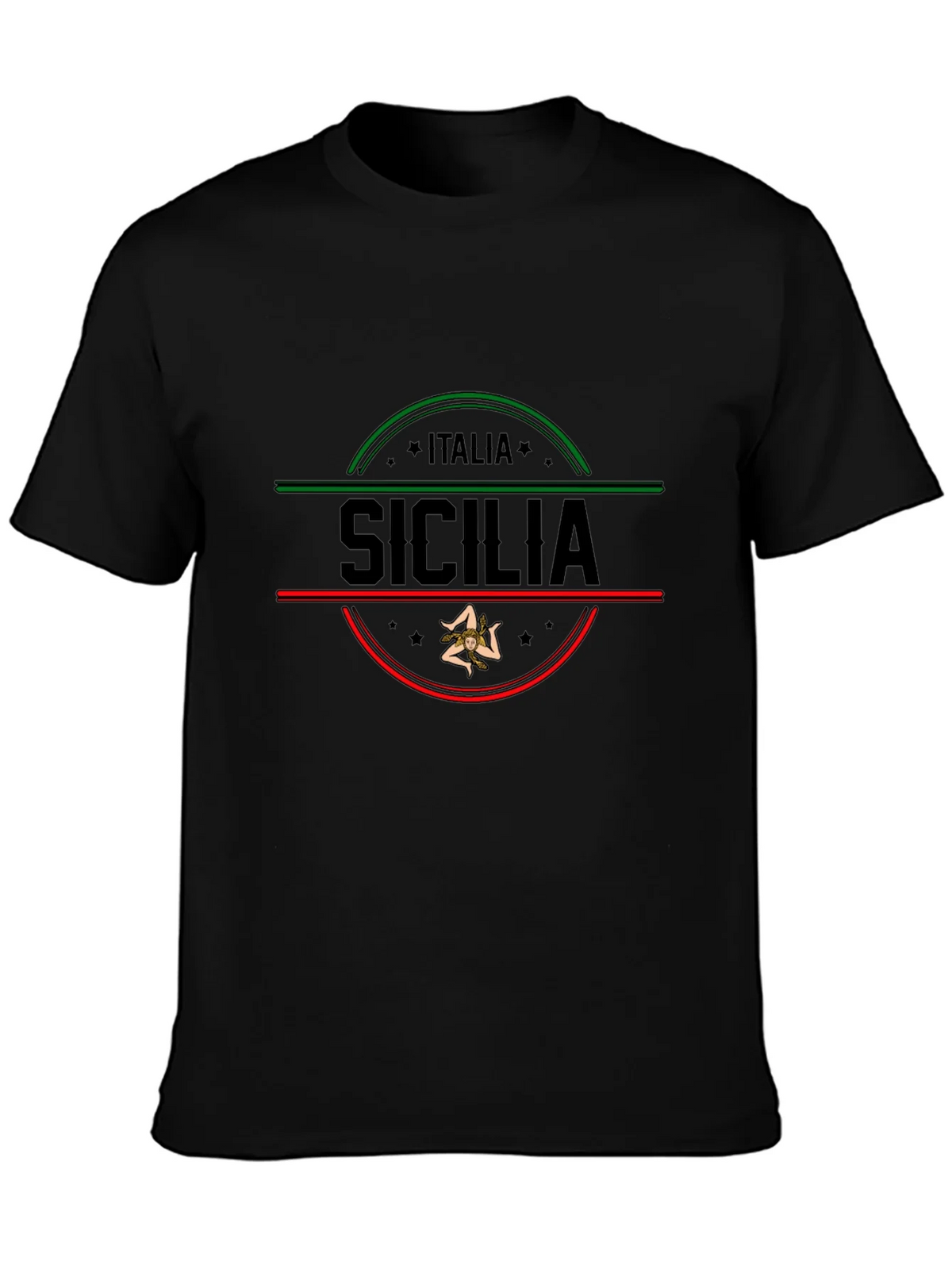 Sicilia Italia T-Shirt Mens Graphic Tee product image 3