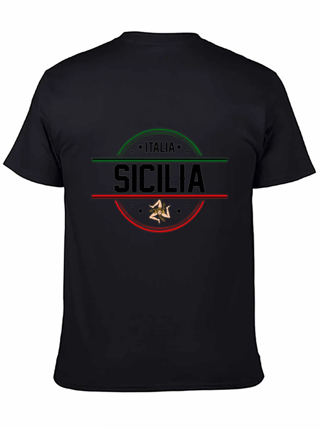 Sicilia Italia T-Shirt Mens Graphic Tee product image 4