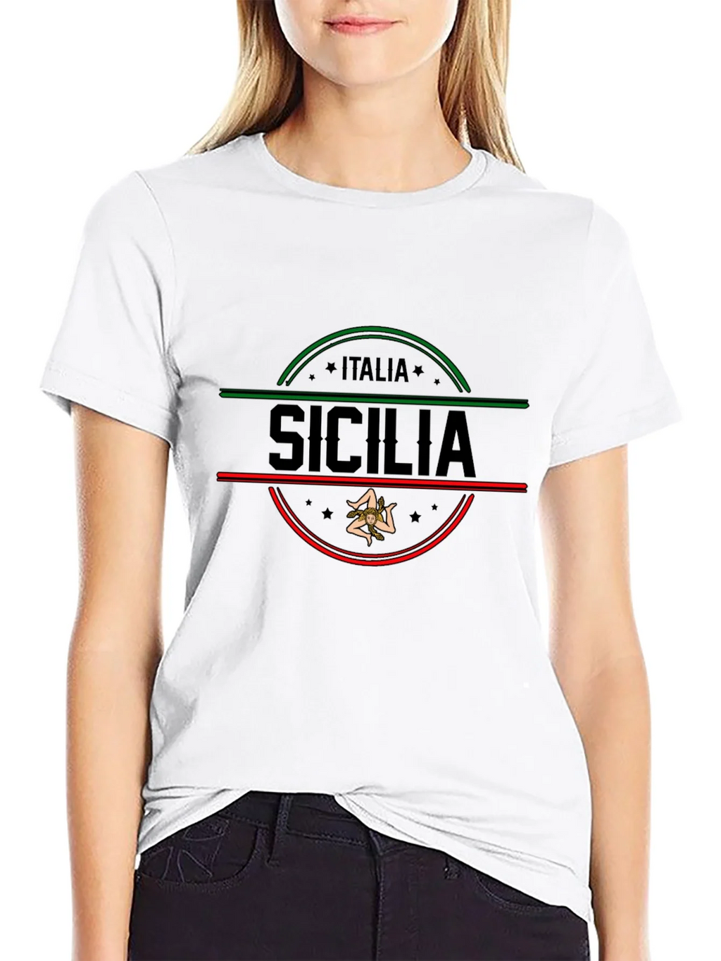 Sicilia Italia T-Shirt Mens Graphic Tee product image 8