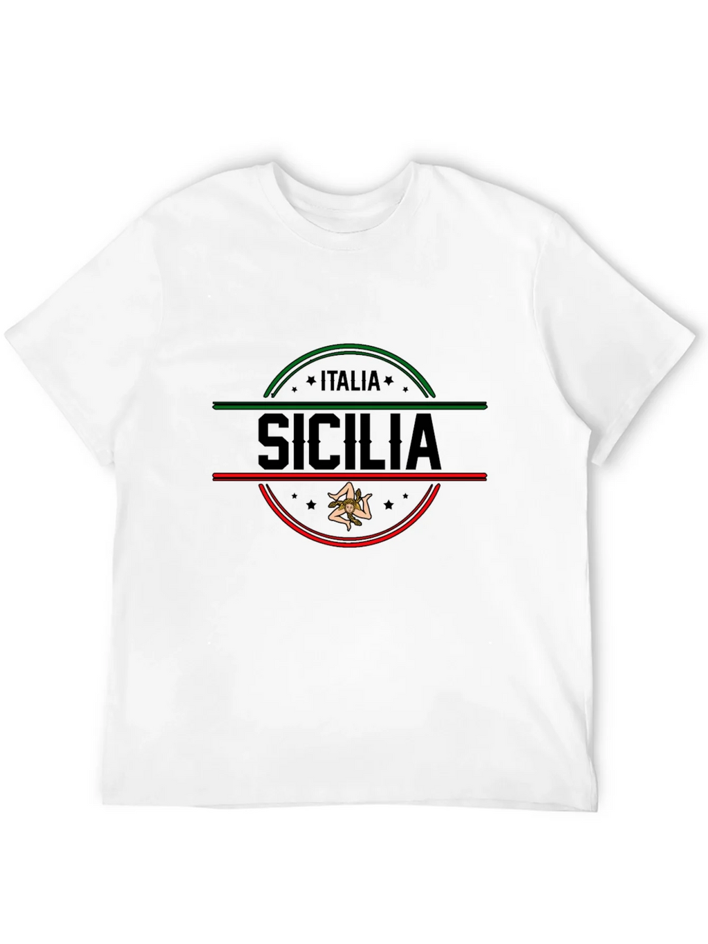 Sicilia Italia T-Shirt Mens Graphic Tee product image 11