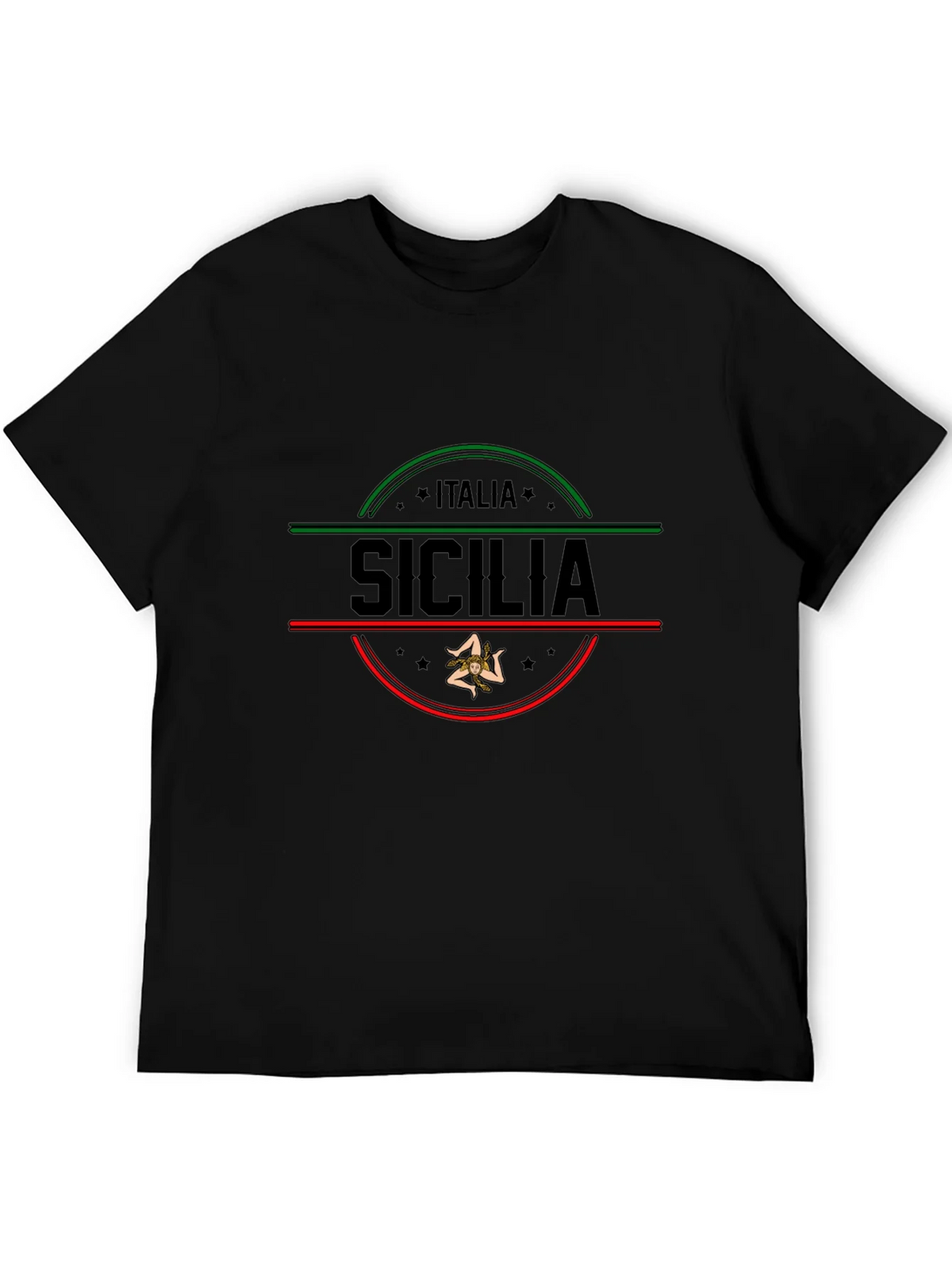 Sicilia Italia T-Shirt Mens Graphic Tee product image 5