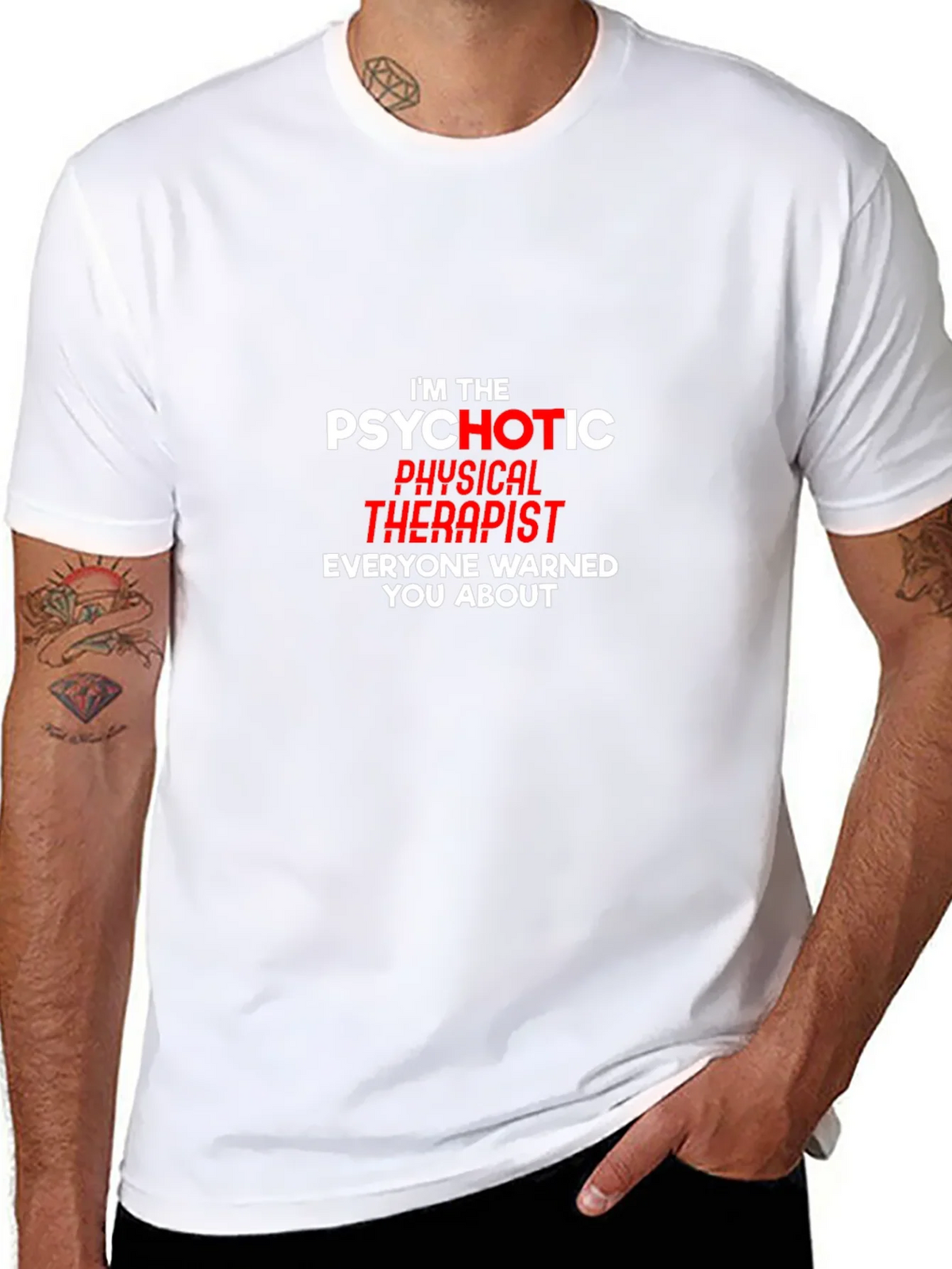 Psychotic Physical Therapist Graphic Tee product image 7