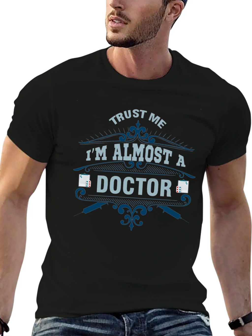 Almost a Doctor T-Shirt - Funny Medical Student Tee product image 6