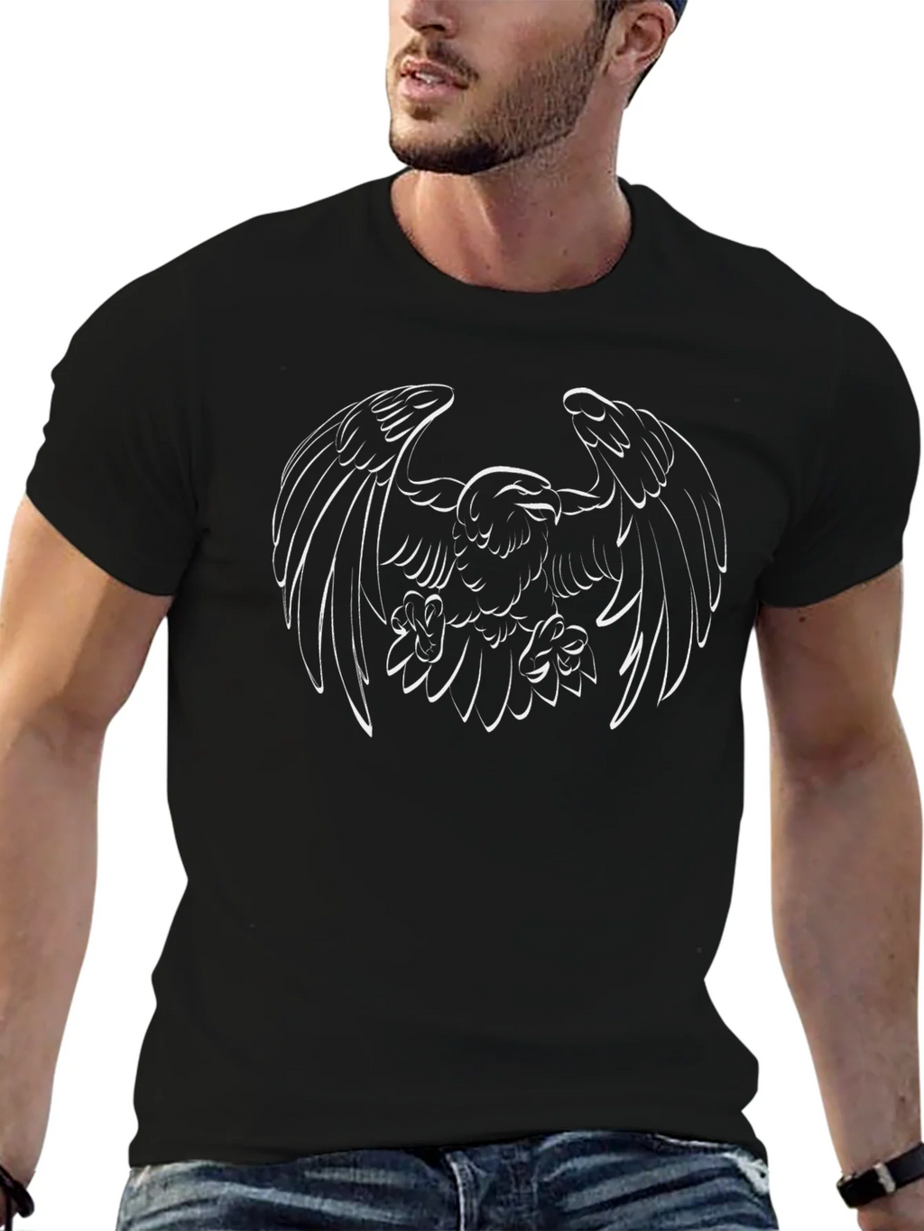 Eagle Graphic Tee - Bold Statement Shirt product image 6