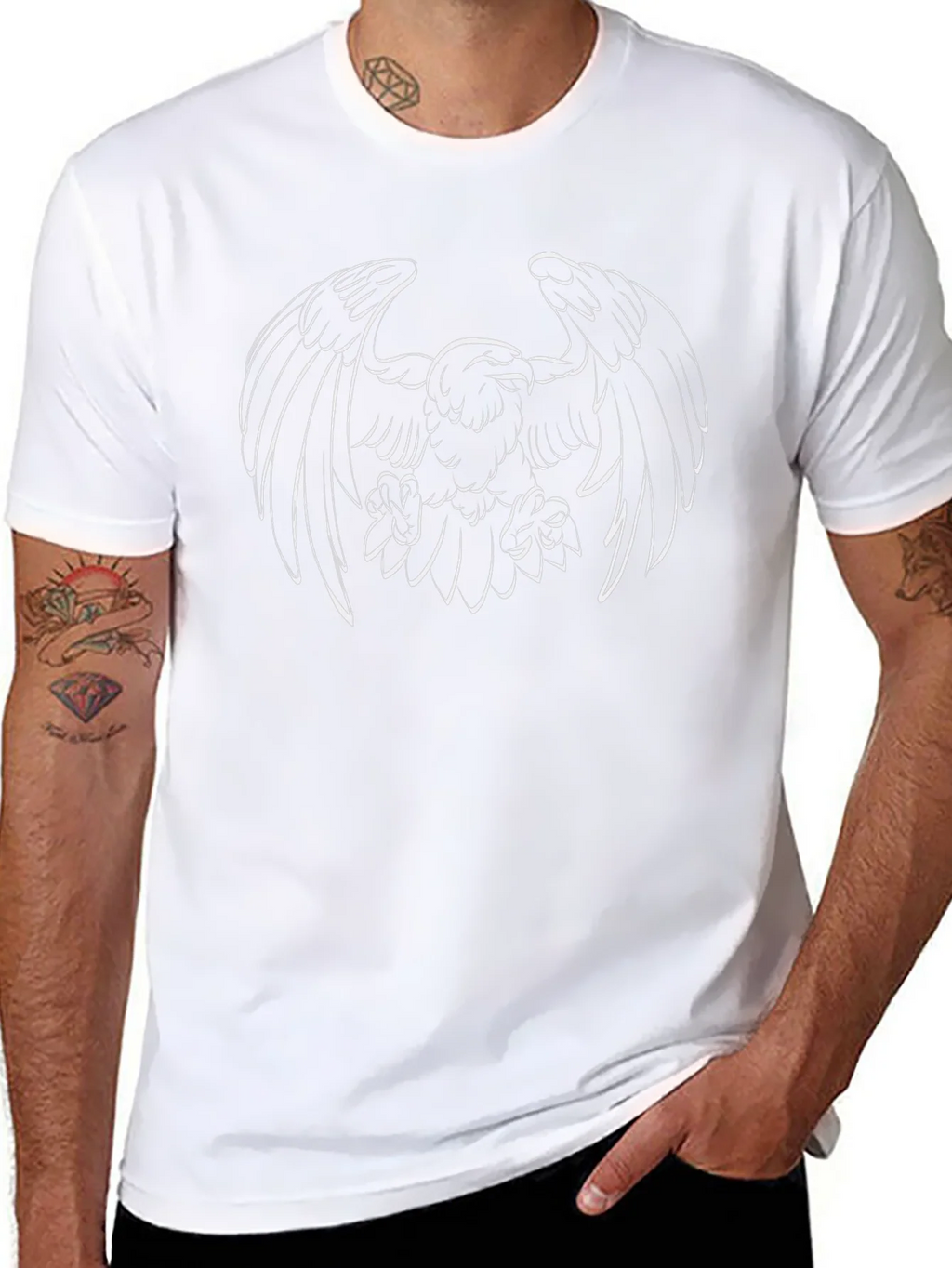 Eagle Graphic Tee - Bold Statement Shirt product image 7