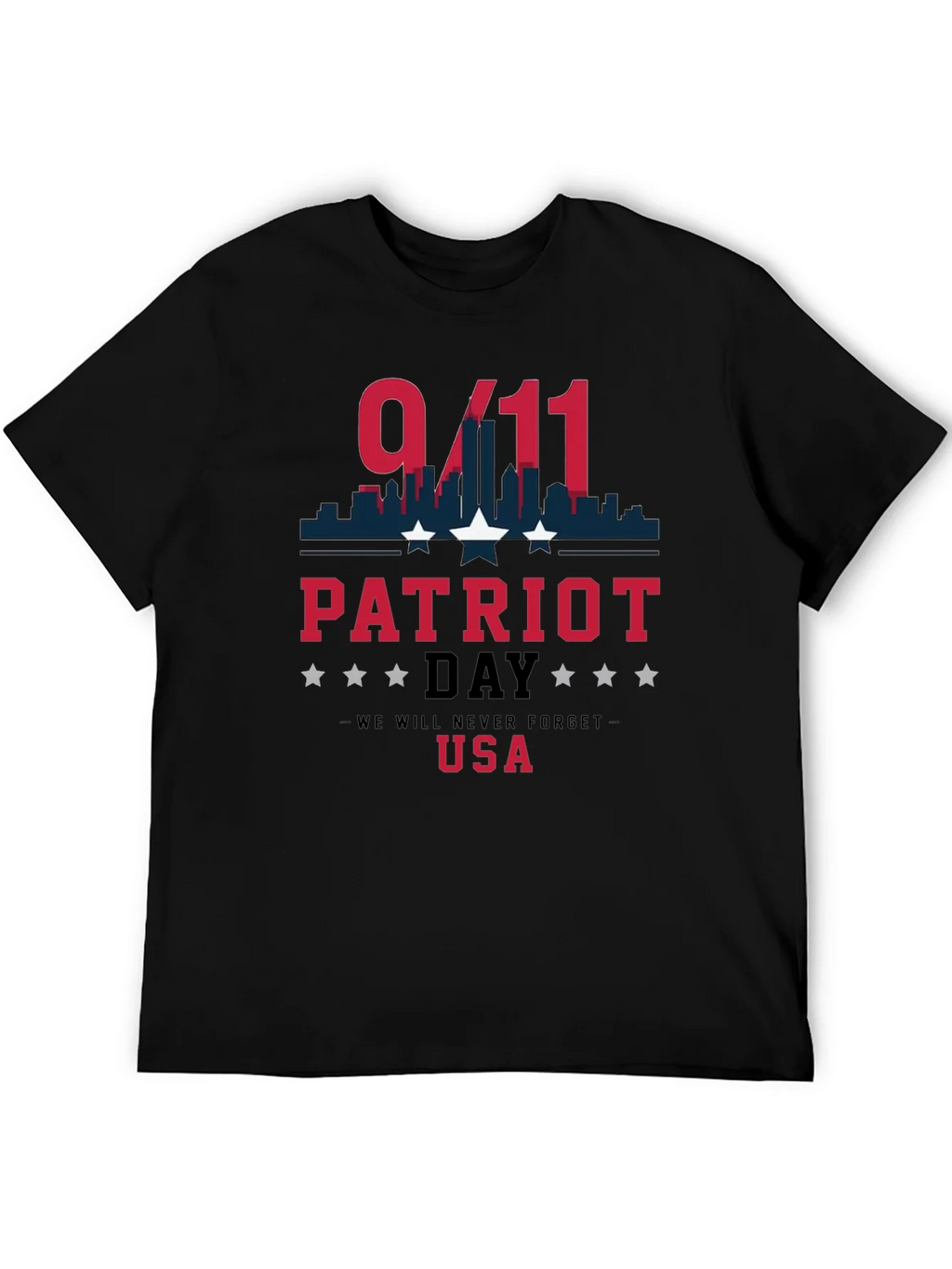Patriot Day 9/11 Never Forget T-Shirt product image 5