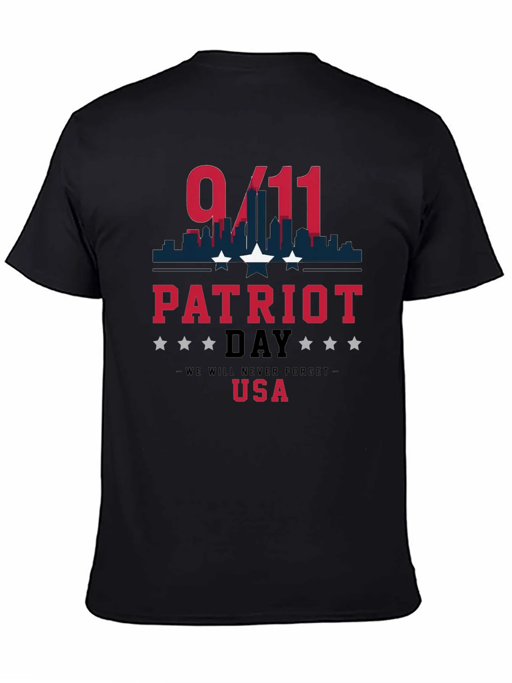 Patriot Day 9/11 Never Forget T-Shirt product image 4