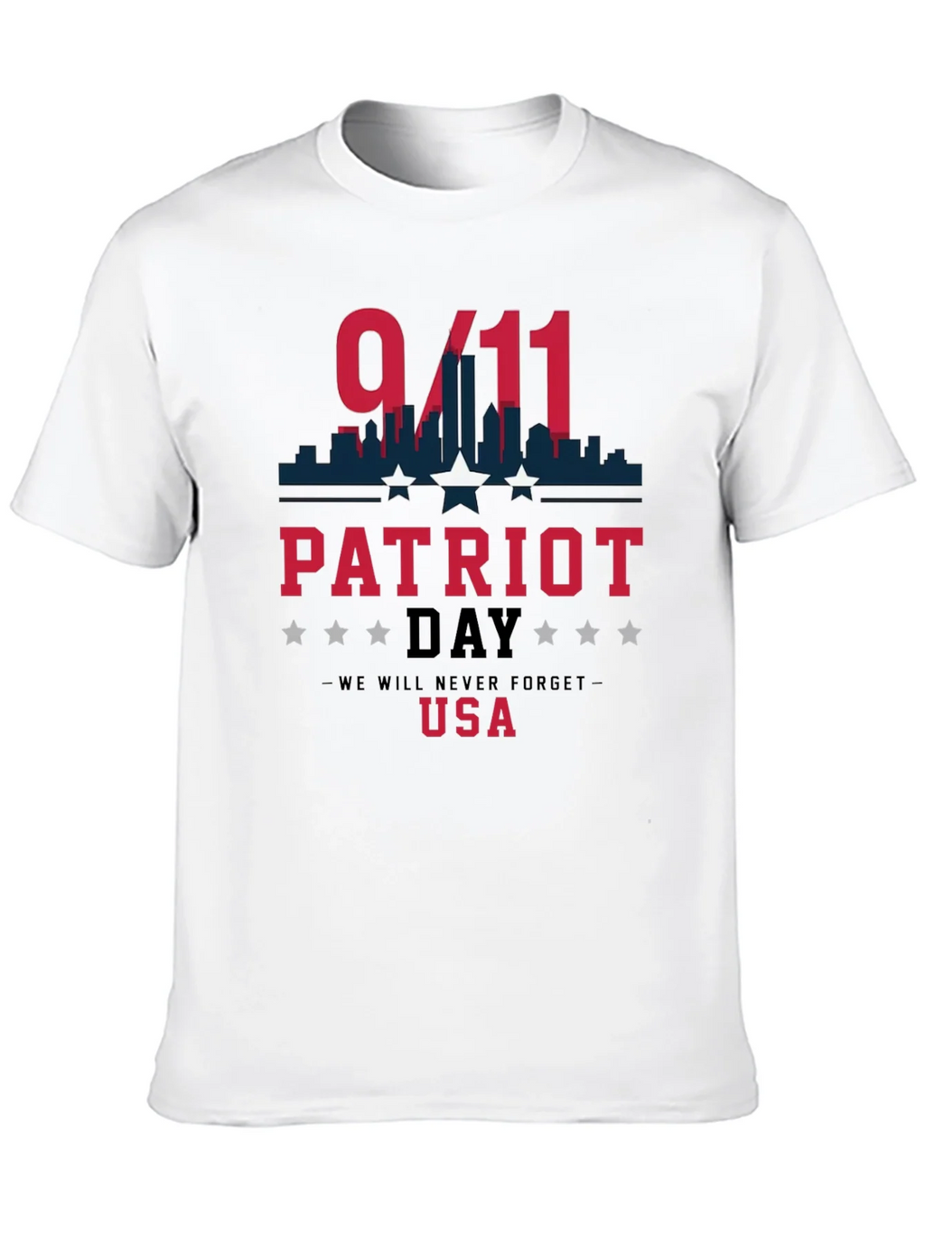 Patriot Day 9/11 Never Forget T-Shirt product image 9