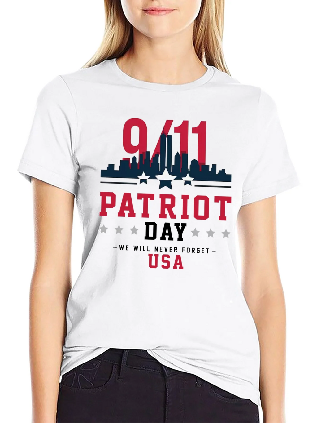 Patriot Day 9/11 Never Forget T-Shirt product image 8