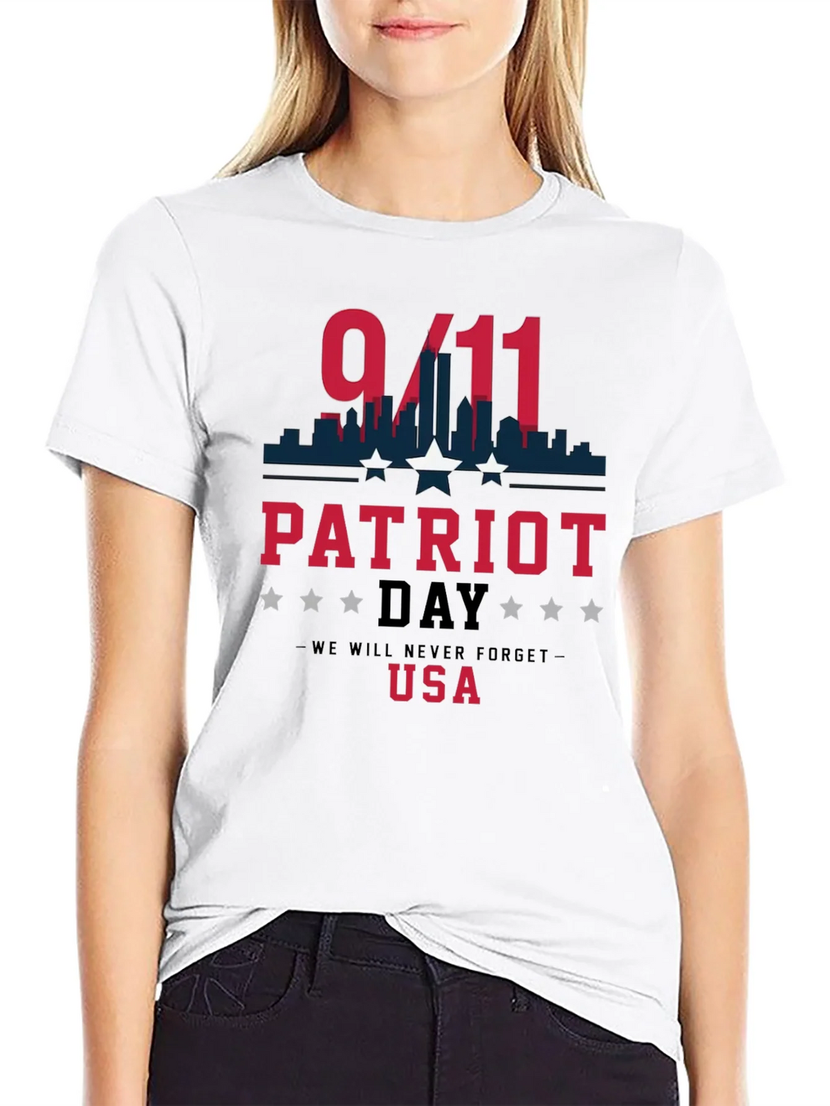 Patriot Day 9/11 Never Forget T-Shirt product image 8