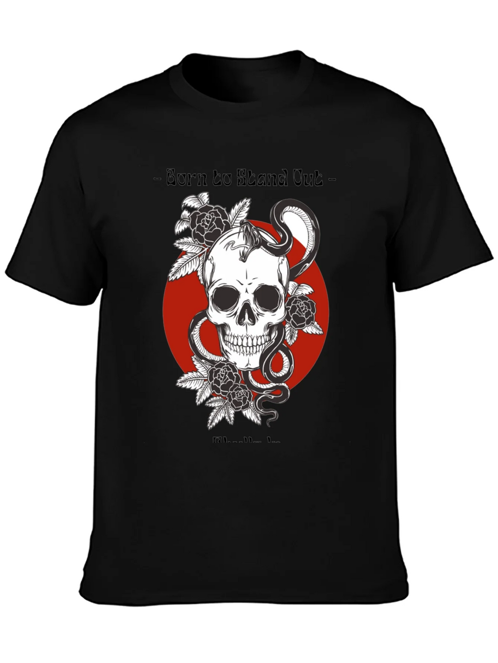 Born to Stand Out Skull & Snake Graphic Tee product image 2