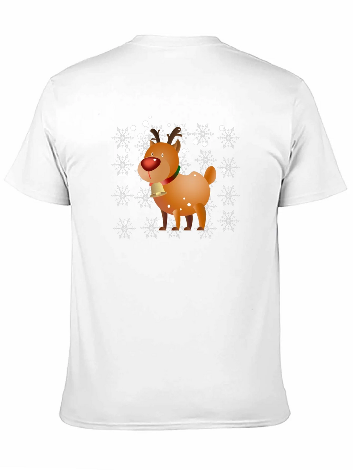 Christmas Reindeer Snowflake Graphic T-Shirt product image 10