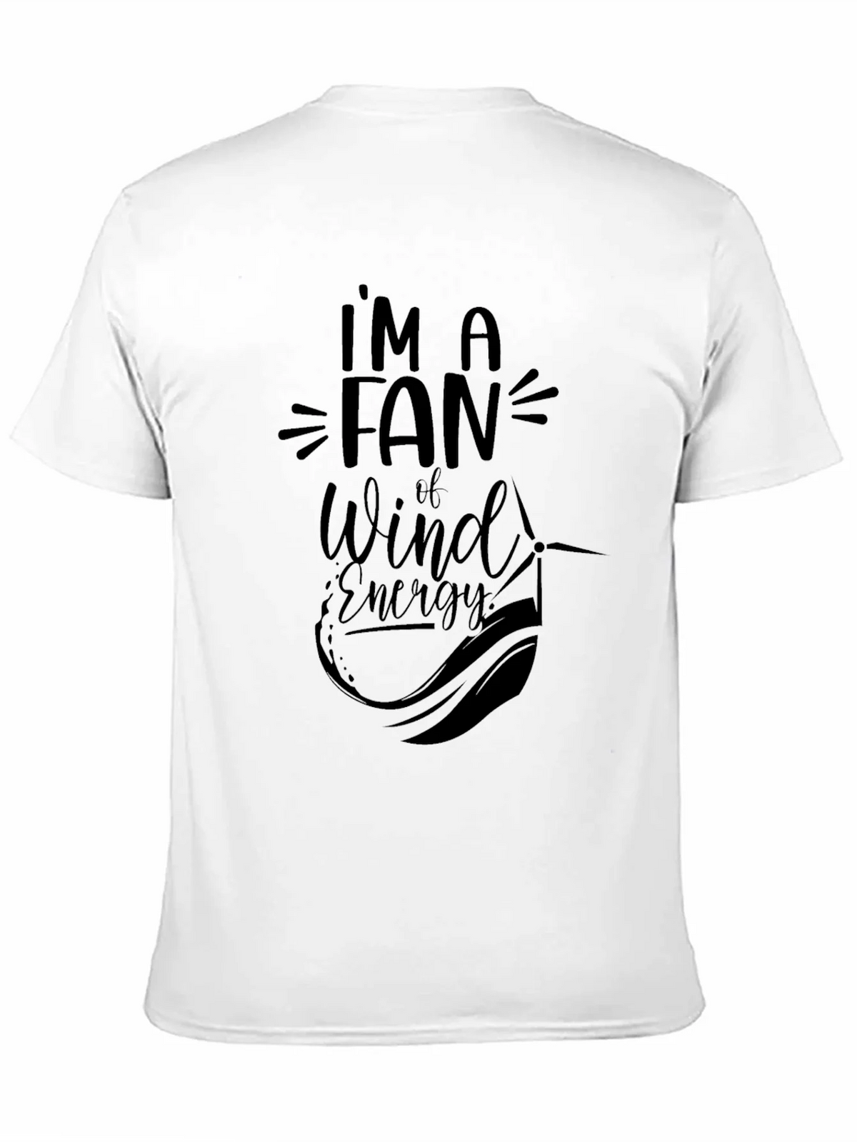 Fan of Wind Energy T-Shirt product image 2