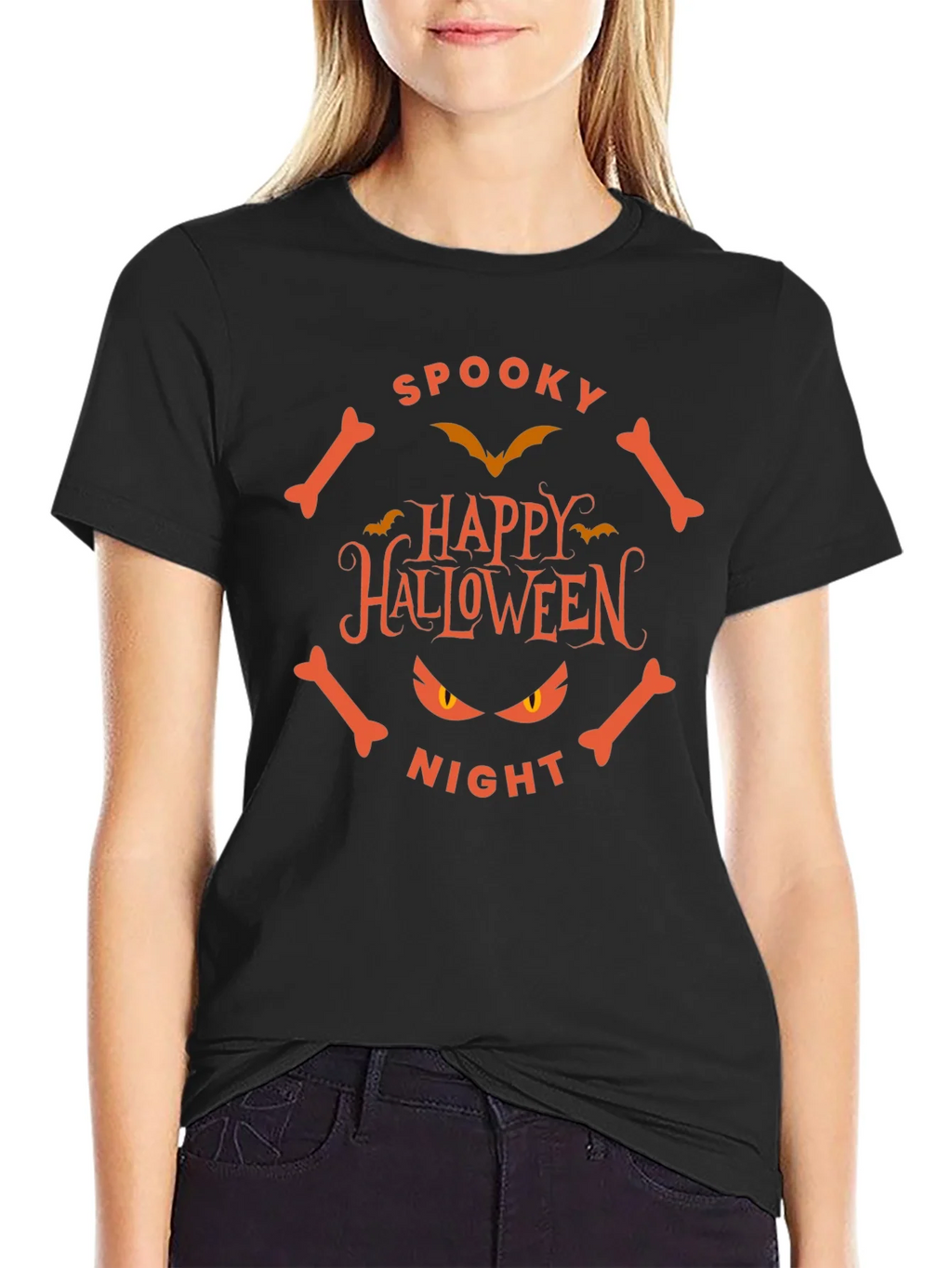 Spooky Halloween Night Graphic T-Shirt product image 1