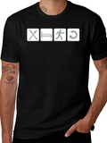 Eat Sleep Run Repeat - Black Graphic T-Shirt product image 1