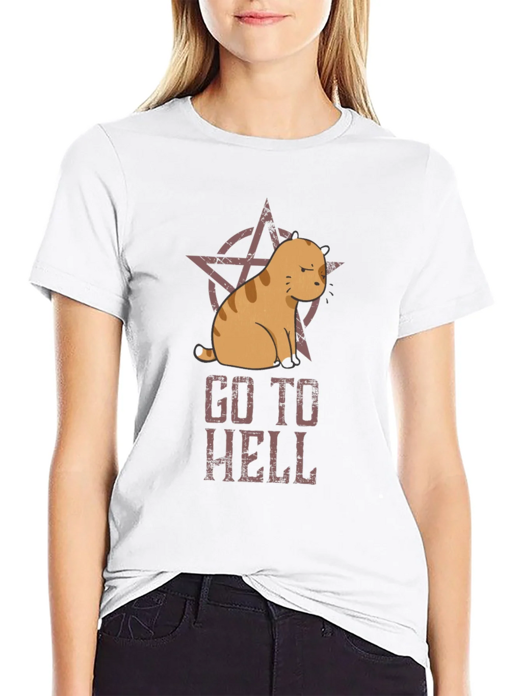 Go To Hell Cat T-Shirt - Unisex product image 8