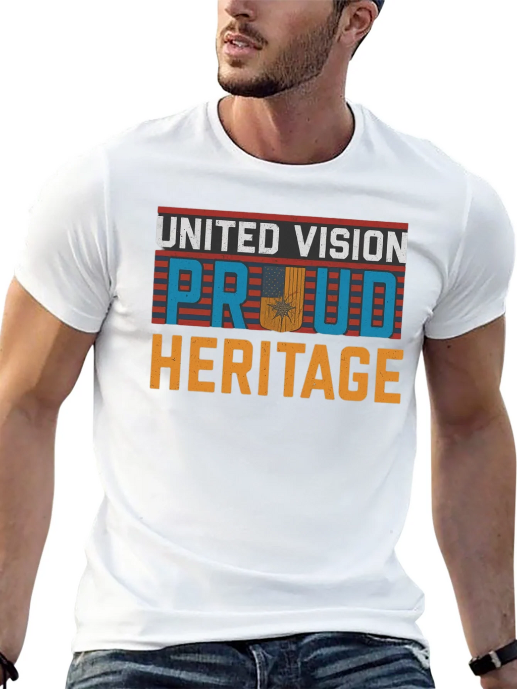 United Vision Proud Heritage Graphic T-Shirt product image 12