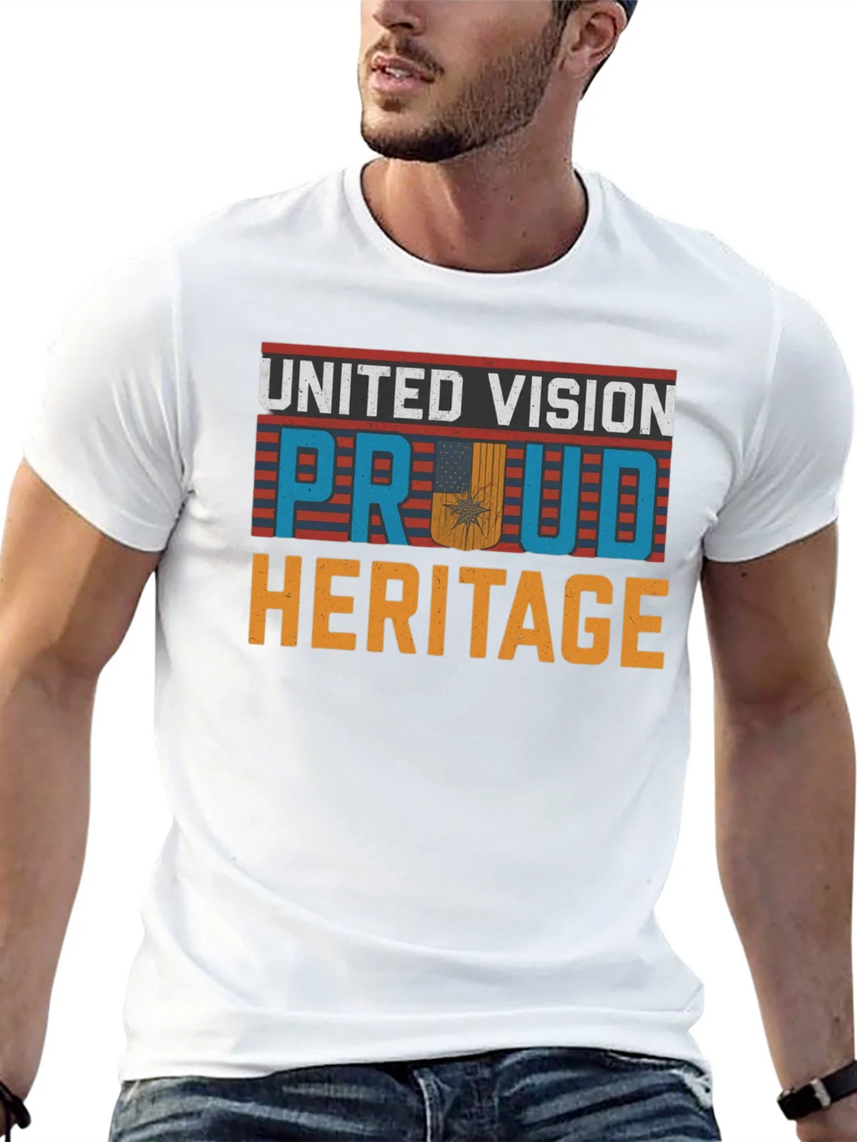 United Vision Proud Heritage Graphic T-Shirt product image 12