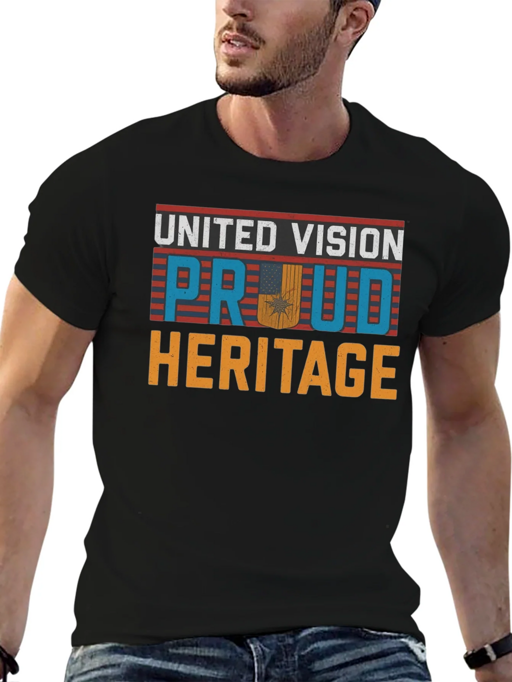 United Vision Proud Heritage Graphic T-Shirt product image 6