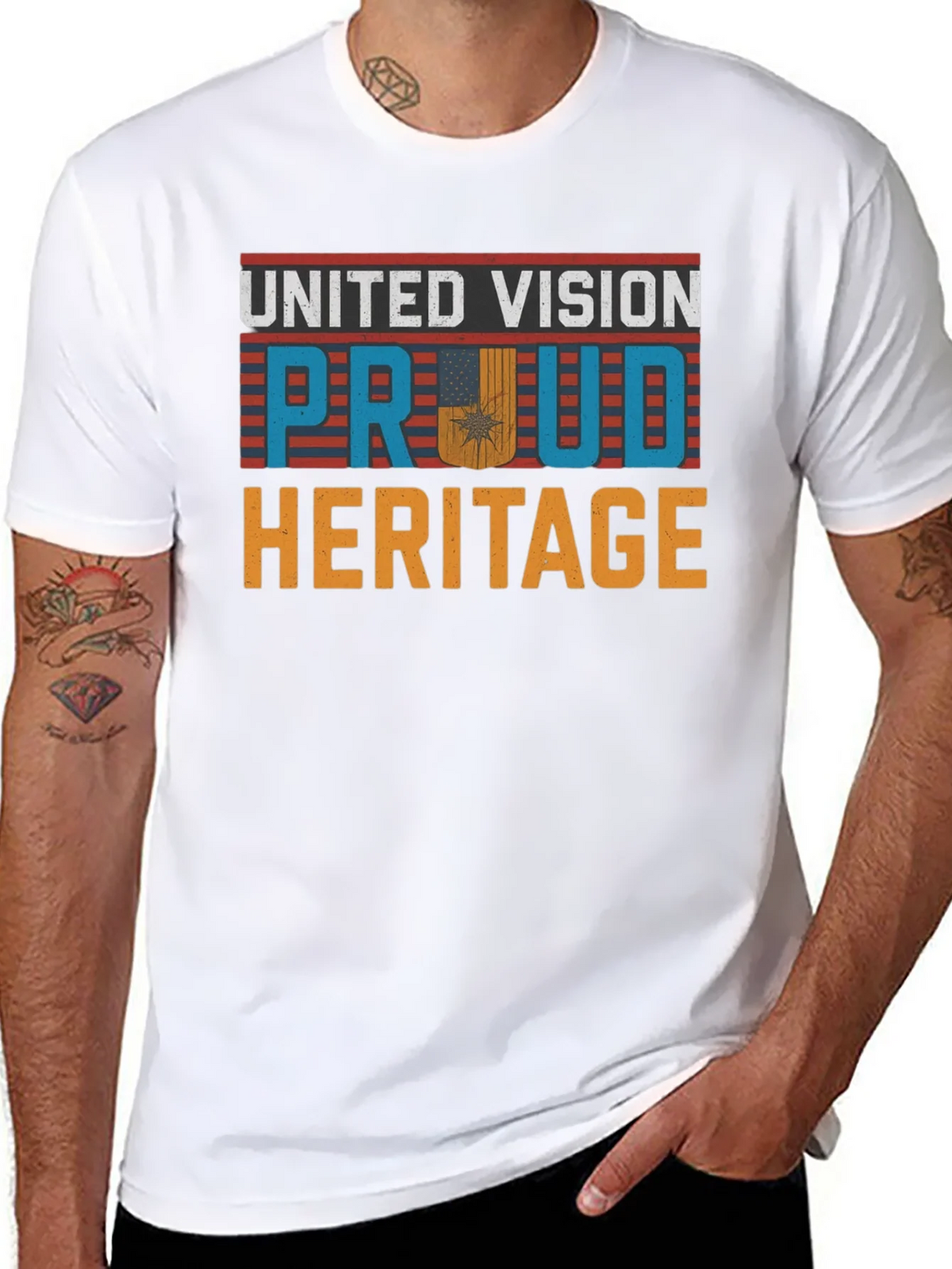 United Vision Proud Heritage Graphic T-Shirt product image 7