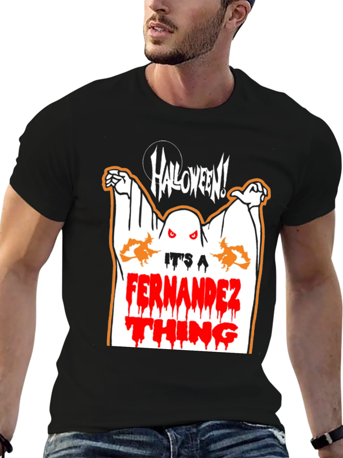 Halloween Ghost T-Shirt - Its a Fernandez Thing product image 6