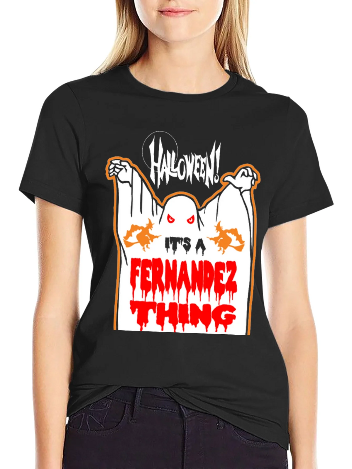 Halloween Ghost T-Shirt - Its a Fernandez Thing product image 2