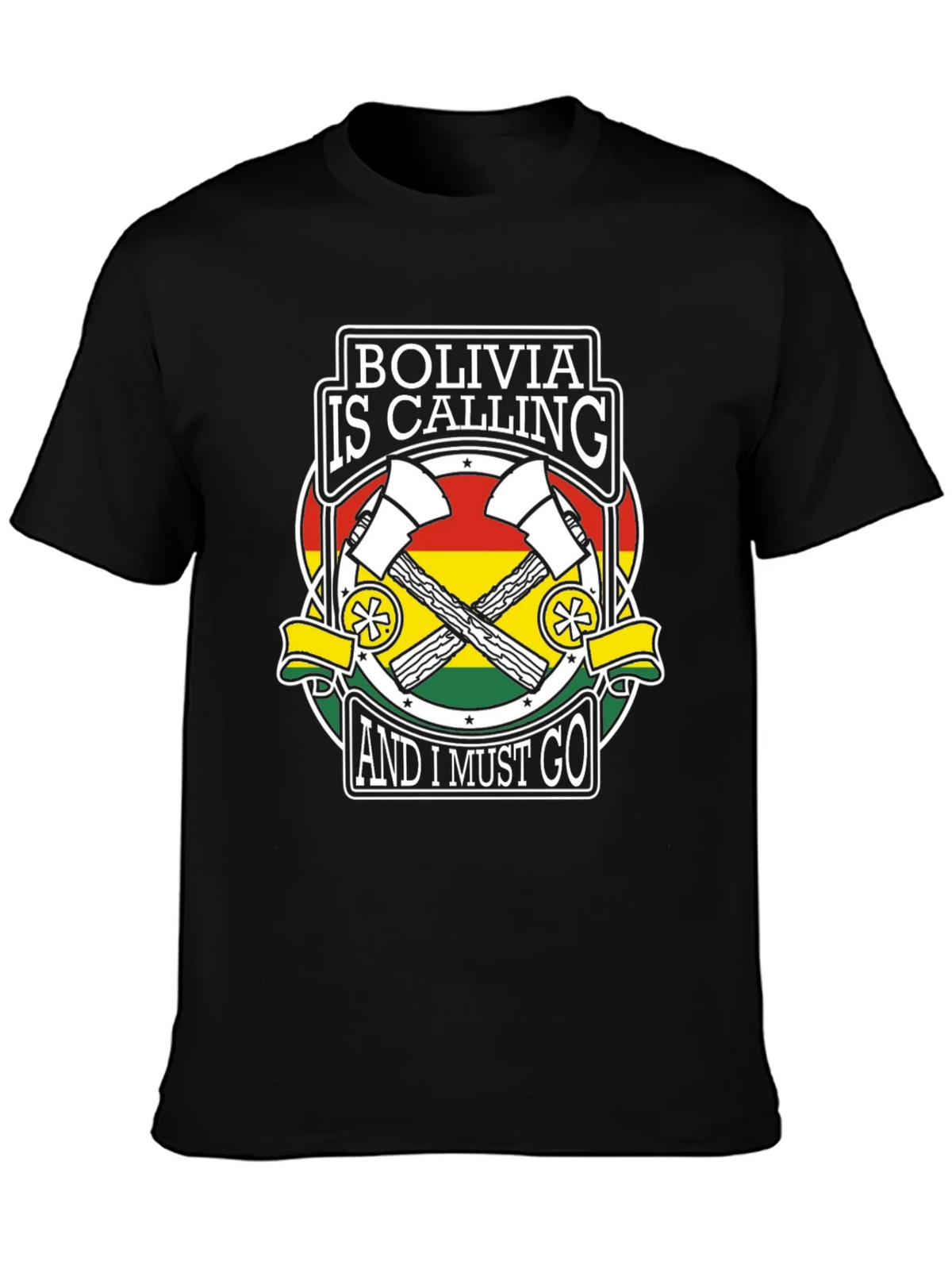 Bolivia is Calling Mens Graphic Tee product image 2