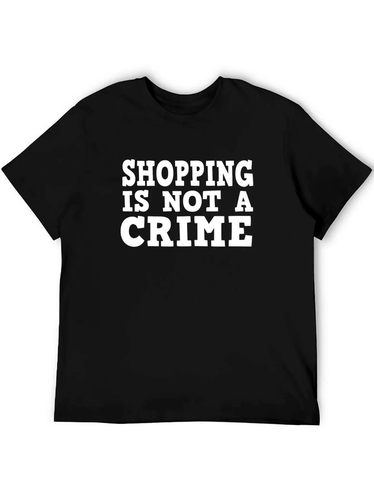 Shopping Is Not A Crime T-Shirt product image 5