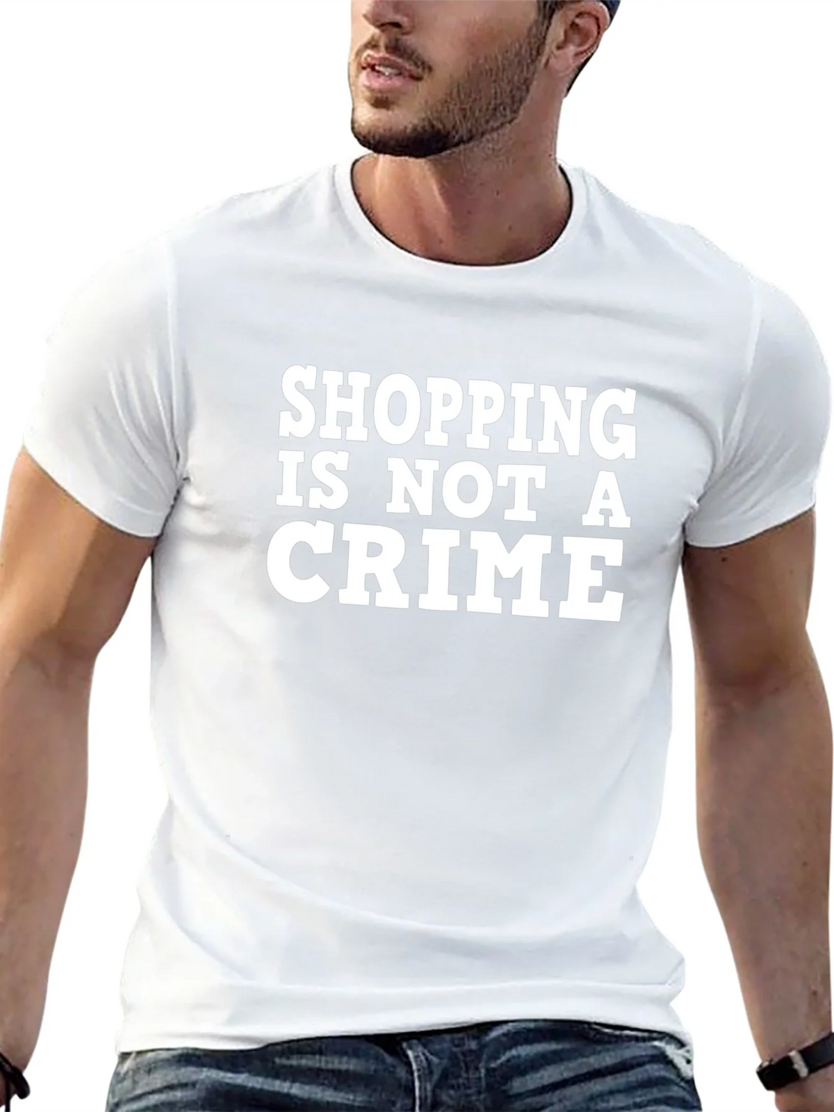 Shopping Is Not A Crime T-Shirt product image 12