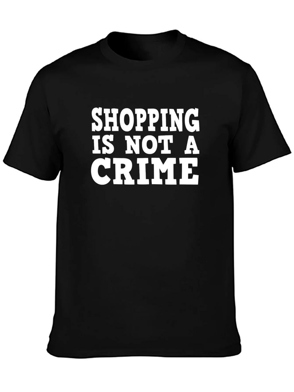Shopping Is Not A Crime T-Shirt product image 3